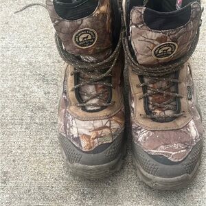 Browning Kids Brown Camouflage Boots